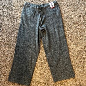 DKNY cashmere blend joggers NWT